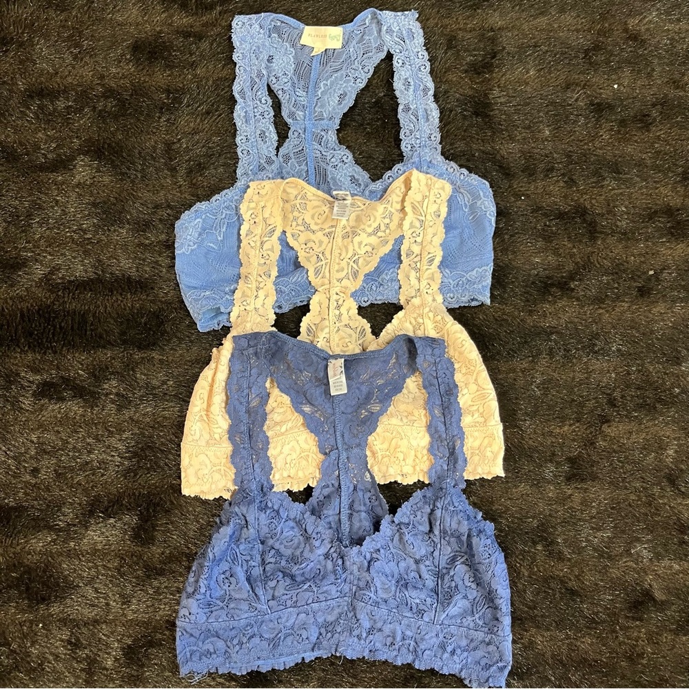 Three Size Large Bralettes - Picture 2 of 5